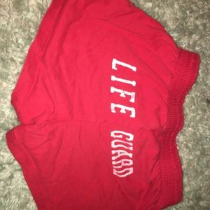 Cute lifeguard shorts!